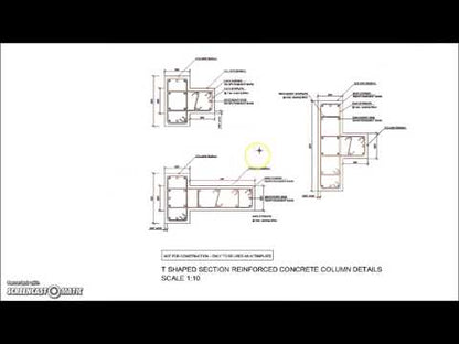 T Shaped Reinforced Concrete Column Details