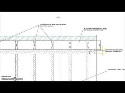 Timber Load Bearing Wall Frame Detail