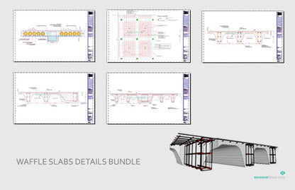 Waffle Slabs Bundled Set of Details