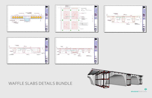 Waffle Slabs Bundled Set of Details